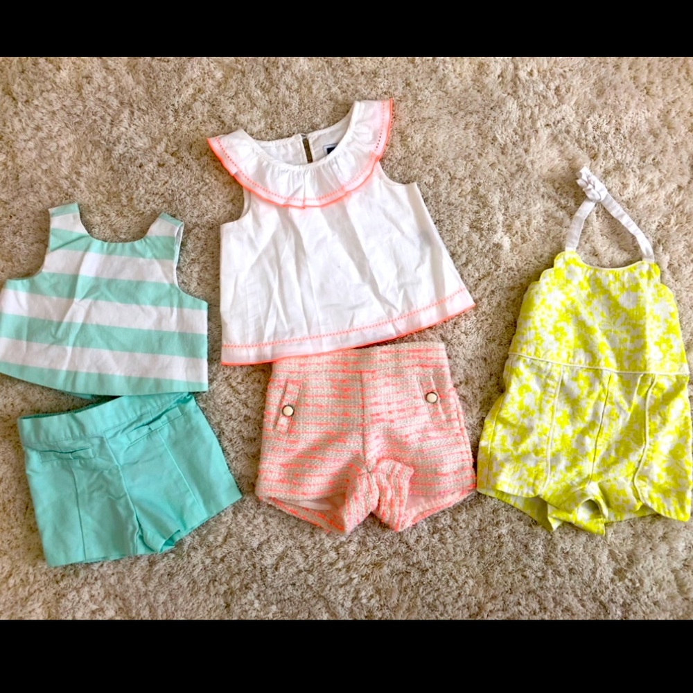 Janie and Jack short outfits